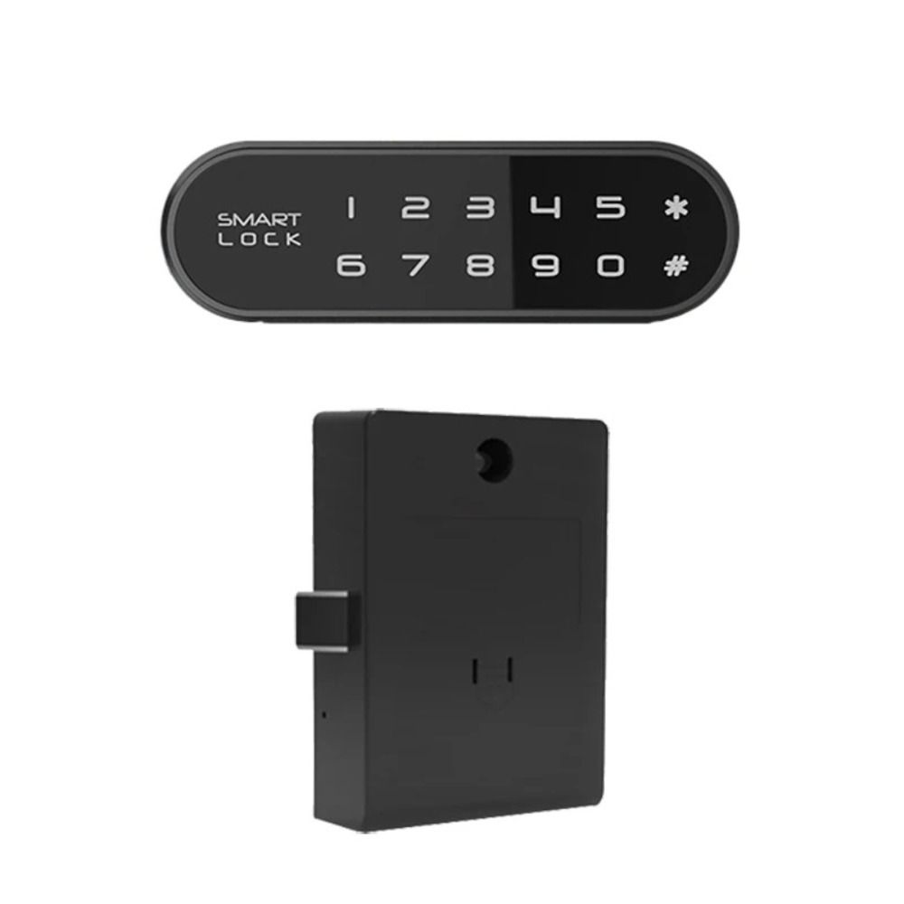 Touch Keypad Electric Lock Digital Cabinet Lock Smart Drawer Lock Home Security
