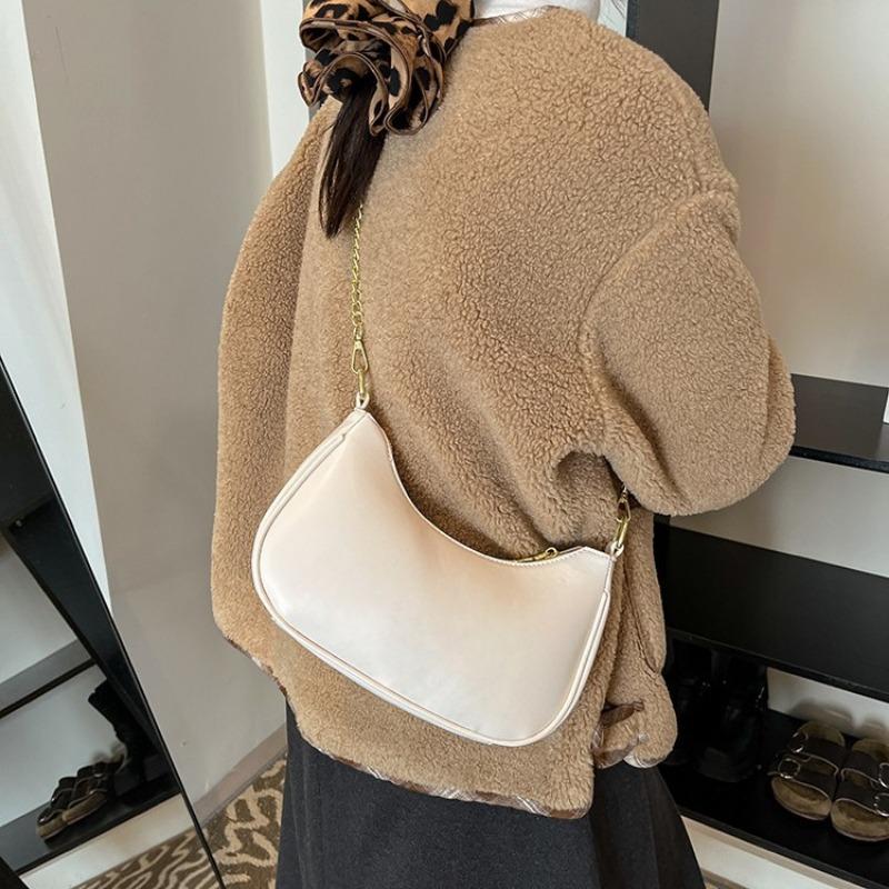 High-end Niche Bag Women's Autumn and Winter Retro New Fashion Chain Crossbody Shoulder Armpit Bag