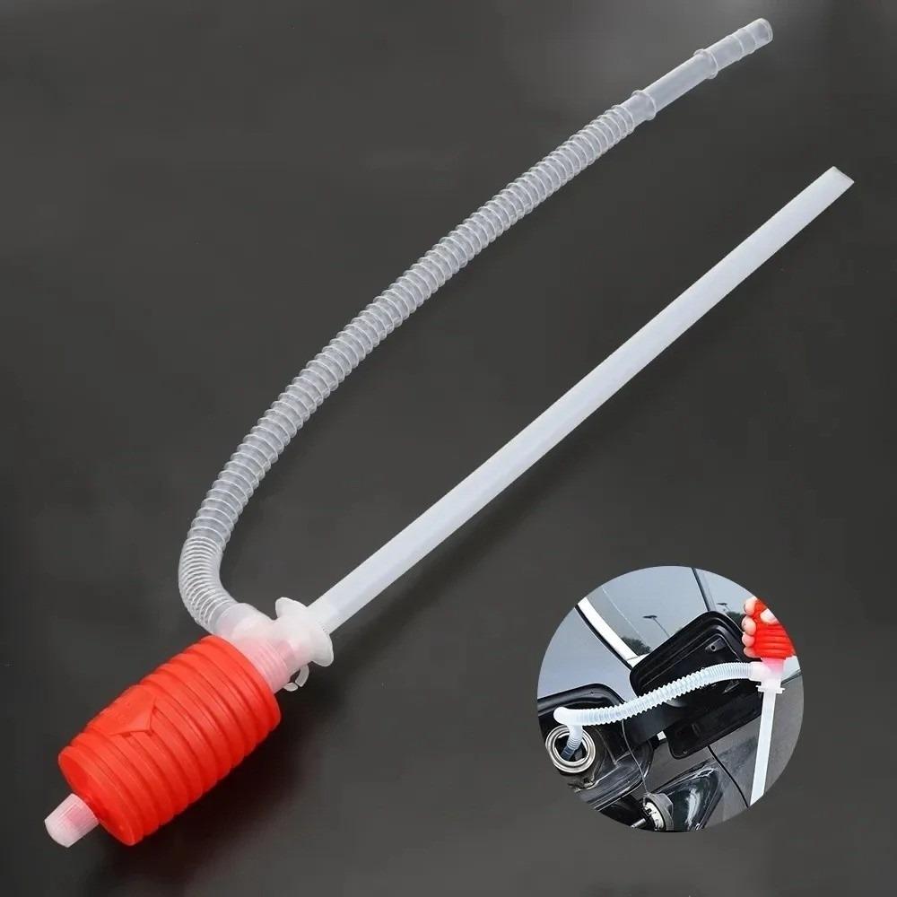 Portable Manual Fuel Pump Hand Pump Suction Design Fuel Transfer Pump Chemical Resistant Emergency Use Suction Cup Pump