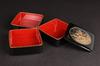 Maeju Lacquerware Pine, Bamboo, and Plum Design 5.0 Miyako Three-Tiered Box (B) 7R-617