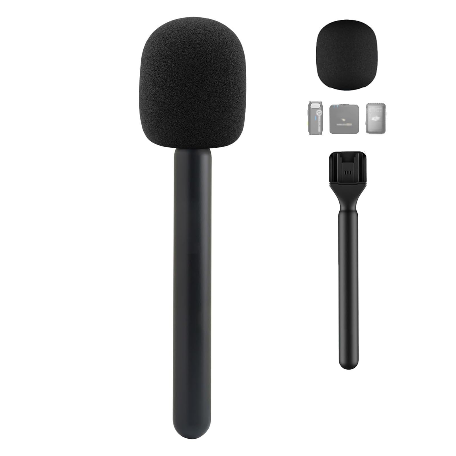 

Держатель для DJI Mic 12, Rode Wireless GO 2, Hollyland M1C1150, адаптер для ручного крепления Synco G1A2, превращает петличный микрофон в ручной беспроводной