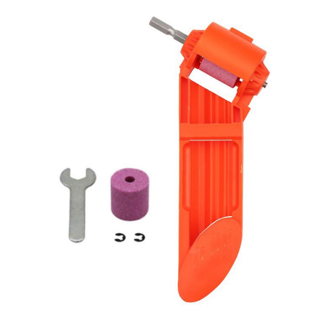 Portable Drill Bit Sharpener Kit Includes Grinder Wrench and Grinding Stone for DIY Enthusiasts and Craftsmen