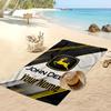 John Deere Custom Strandlaken, Print Uw Naam Tekst Lichtgewicht Absorberend Handdoek voor Zwemmen Reizen