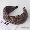 Small leopard print face enhancing headband, simple and wide edged hair clip, headband accessories for women's face washing, headband hair accessories