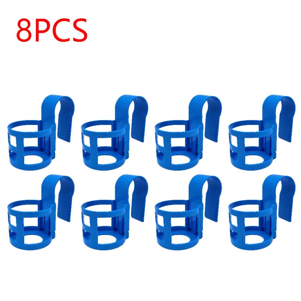 10-1PCS Water Cup Hanging Holder Reusable Beverage Drinks Beer Container Multifunctional Pool Water Cup Hang Swimming Pool Party