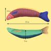 Cat Toys New Plush Toys Cat Self-Happy Toys Simulation Fish Resistant To Grabbing and Grinding Teeth Cleaning