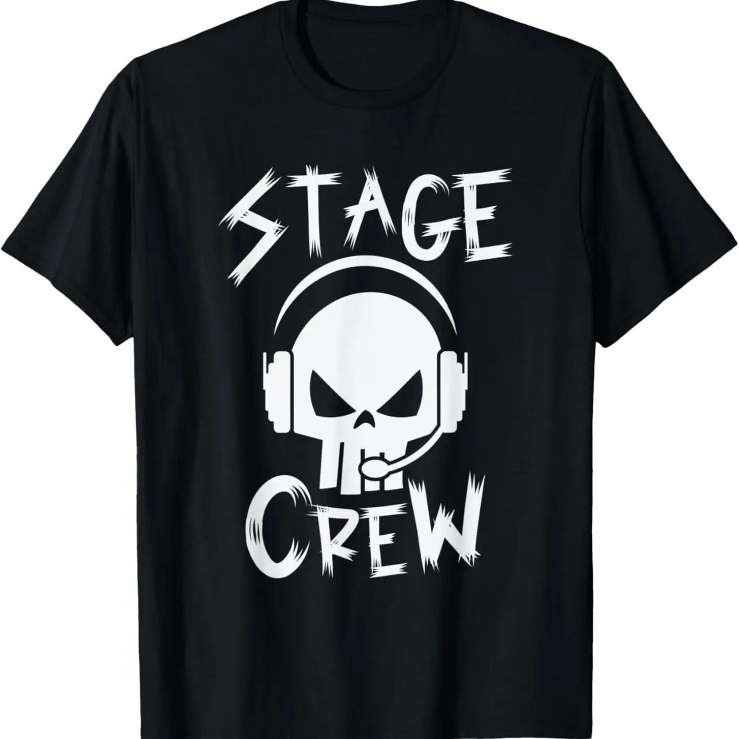 Stage Crew Theatre Manager Theater Staff Member Drama Stage T-Shirt S чёрный