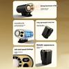 LITE-Portable Clip-On Fan With Ice Pack, USB Rechargeable Waist& Neck Fan For Outdoor Use- 2026 New