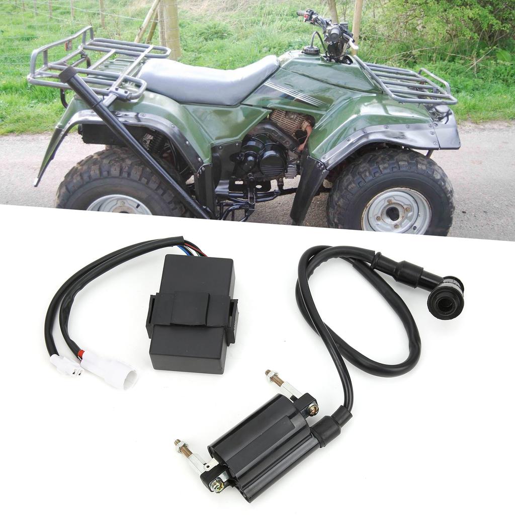 Car Ignition Coil CDI Spark Plug Replacement for Kawasaki Bayou 300 KLF300B 1988-2004