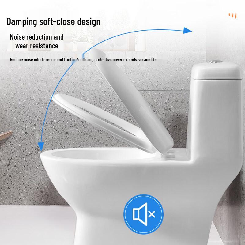 Yuzhuxun V-Shaped Soft Close Toilet Seat Cover