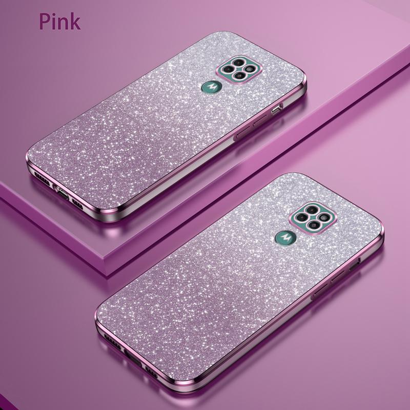 For Moto G9 Play Luxury Electroplated Glitter Phone Case For Motorola Moto G9 G9 Plus G9 Power Clear Soft Back Protective Cover
