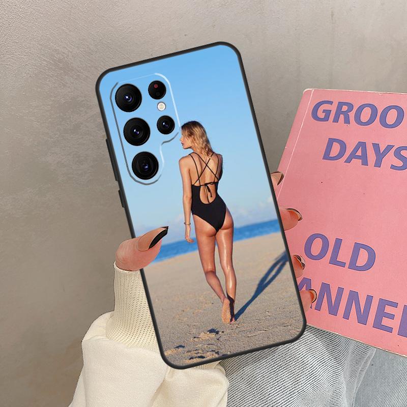 Beach Booty Bikini Girl Case For Samsung Galaxy S21 S22 S23 S24 S25 Ultra S9 S10 S25 Plus S20 FE S25 FE Cover Coque