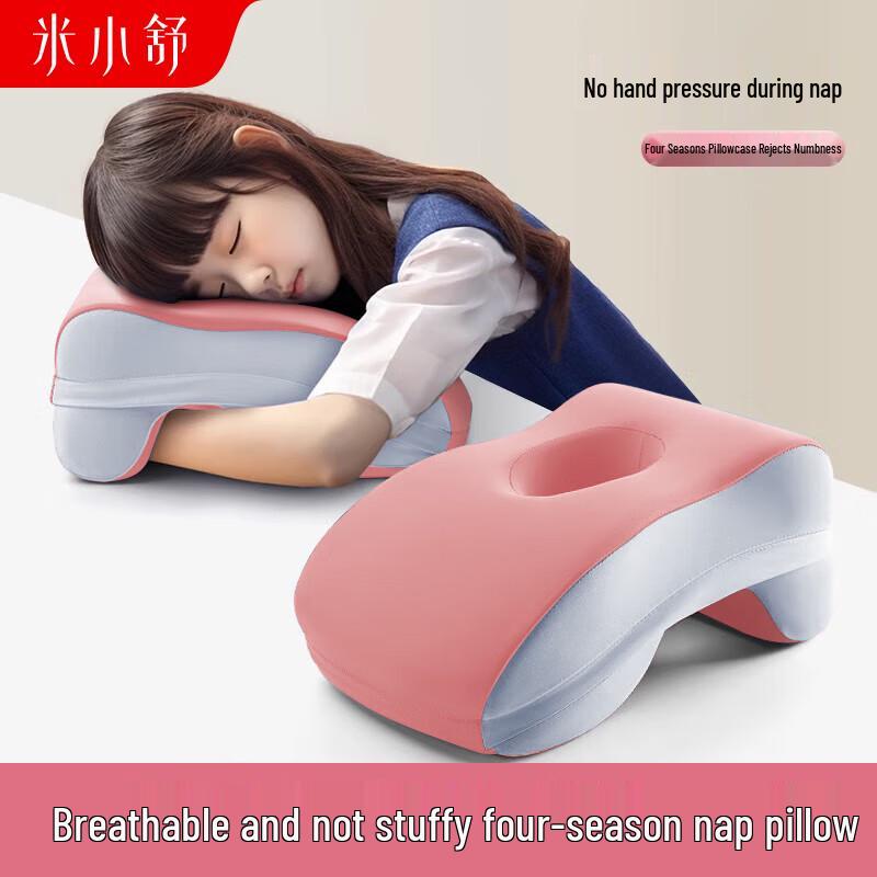 Ergonomic Memory Foam Nap Pillow