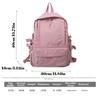Casual Multi-layer Backpack Large Capacity Lightweight School Bags Travel Backpacks Student