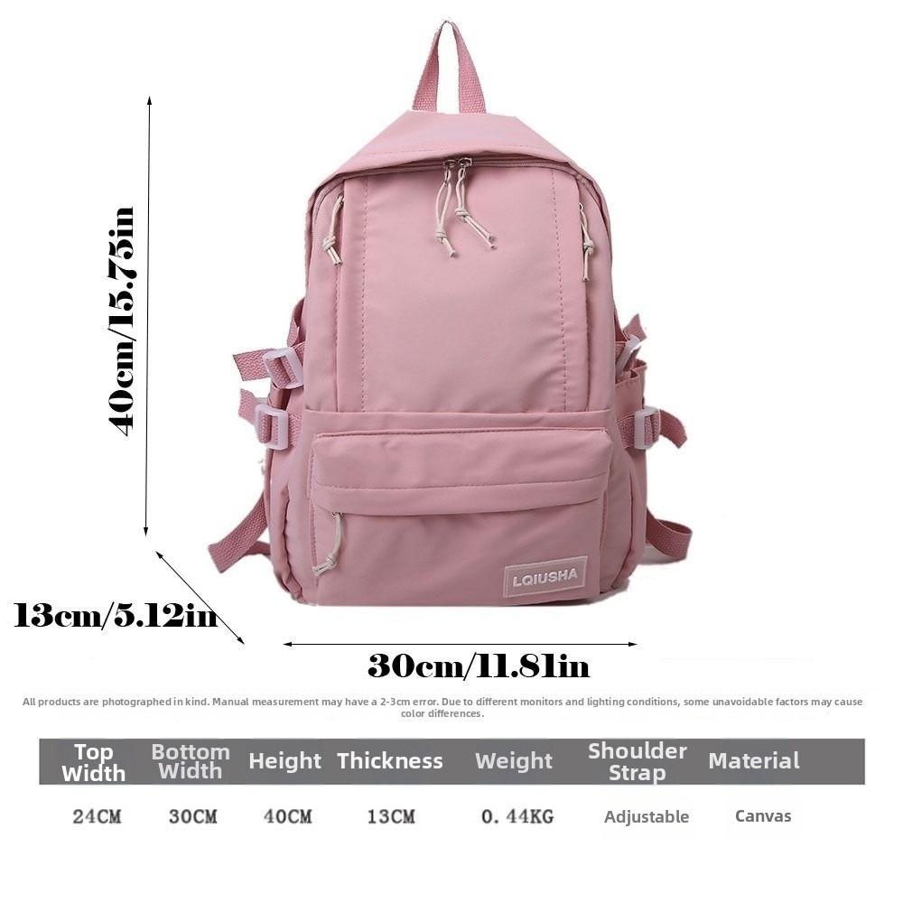 Casual Multi-layer Backpack Large Capacity Lightweight School Bags Travel Backpacks Student
