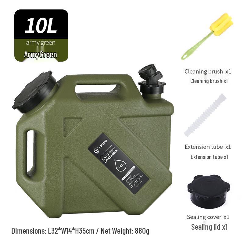 OEING Outdoor Camping Water Bucket 10L