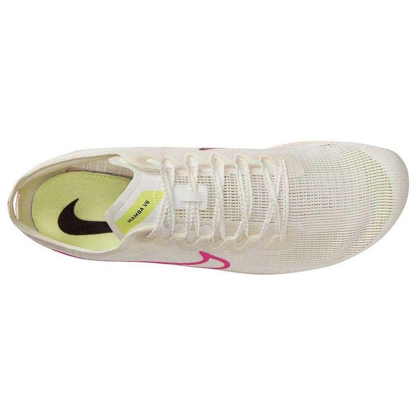 Nike Zoom Mamba 6 Sail Fierce Pink Unisex Sneakers Cream Light-Lemon-Twist Guava-Ice DR2733-101