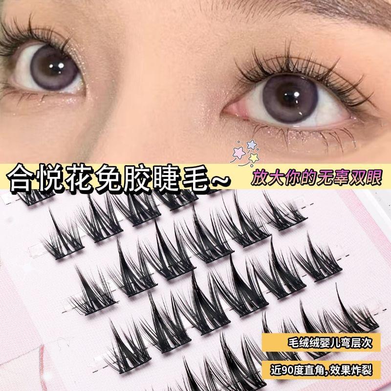 Lactacia - Individuelle Cluster Wimpern ohne Kleber
