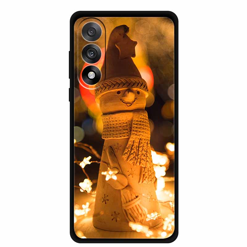Christmas Phone Cases For OnePlus Nord 5 5G Case Shockproof Silicone Soft Black Cover Christmas Tree for 1+ Nord 5 5G Back Cover