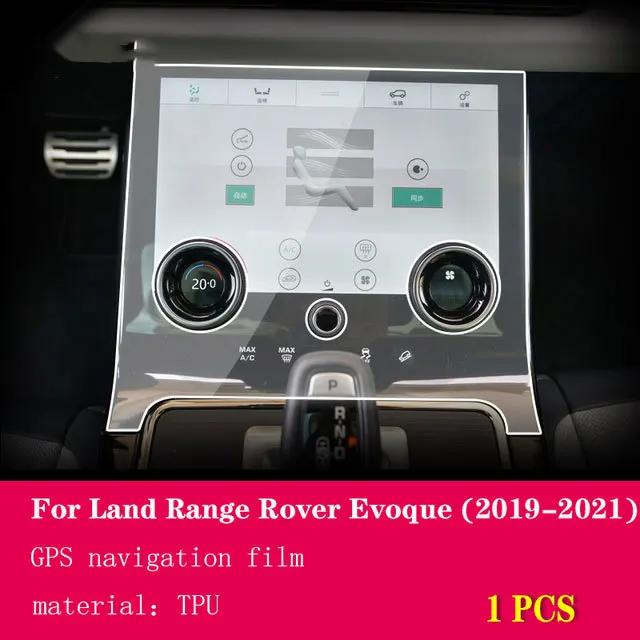 For Land Range Rover Evoque - Car GPS Navigation Protective Film LCD Screen Tempered Glass Screen Protector Anti-scratc