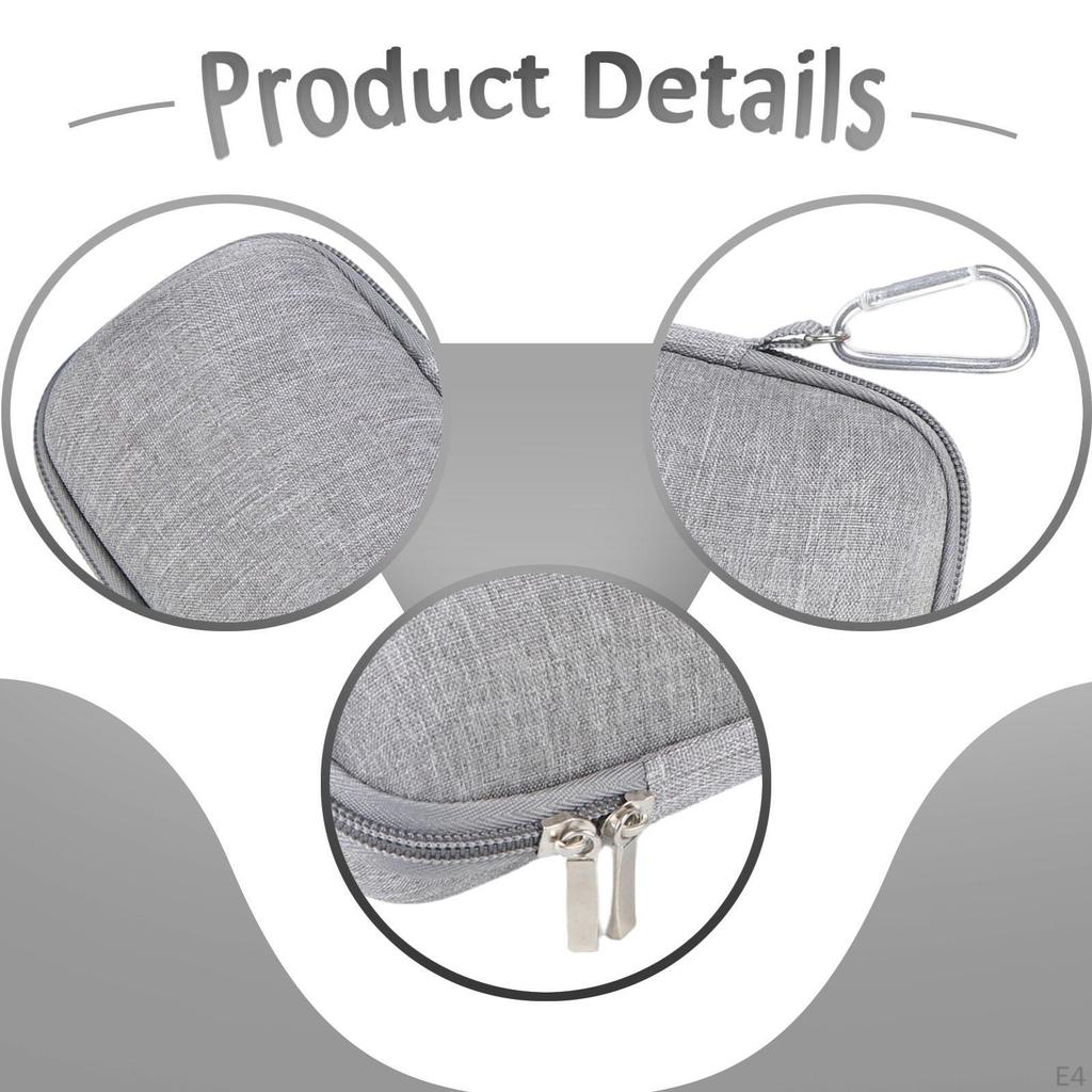 Étui de Transport Rigide pour Rangement d'Haut-parleur Support de Remplacement Sac de Voyage