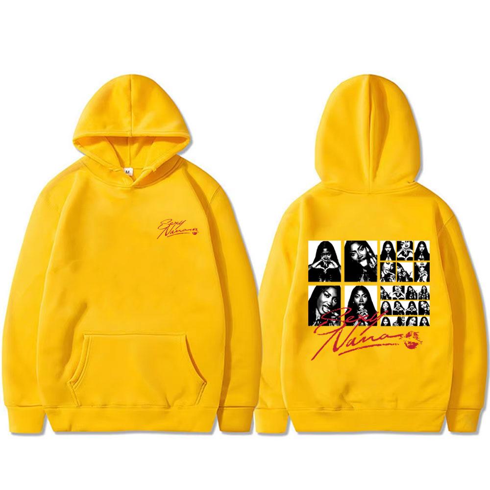 Rapper Aya Nakamura Sexy Nana Hoodie RnBoi My Eyes Only Flashback Sweatshirt Men Women Hip Hop Retro Hoodies