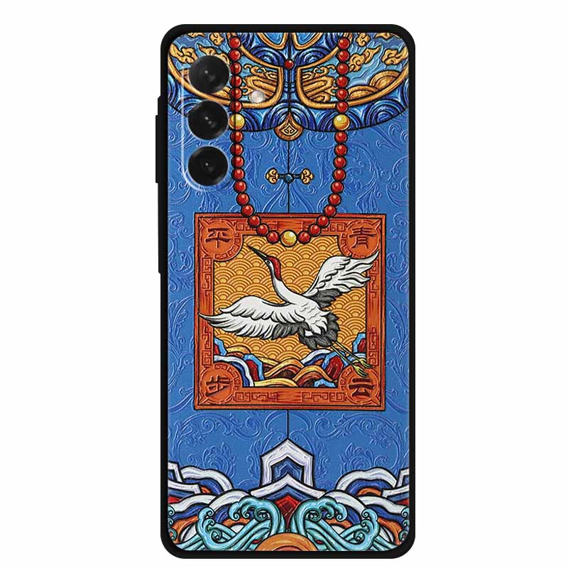 For Samsung Galaxy A56 5G Case 3D Relief Silicone Emboss Soft Protective Covers for Galaxy A26 / A36 / A56 Phone Back Cases A 56