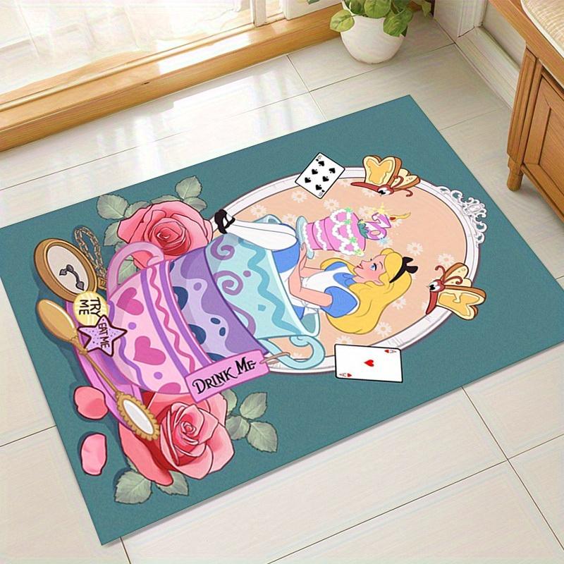 

1pc. Alice in Wonderland Themed Rug - Perfect for Home Decor, Office Carpet, Chair Cover 60cm by 90cm