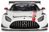 Genuine GT3 ADAC RAVENOL 2024 Scale Model [Mercedes-Benz Collection] Mercedes-AMG (C190) NÜRBURGRING Silver/Black 1/18