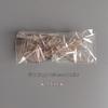 Creative Metal Double Layer Heart Desktop Holder: Sticky Notes, Business Cards, Messages, and Number Display.