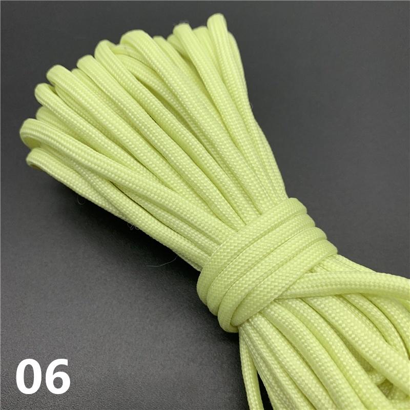 

5 ярдів, 4 мм, 7 ядер, світлова мотузка, нейлоновий шнурок, мотузка для скелелазіння, спорядження для виживання в кемпінгу 06