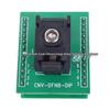 DFN8 3x3mm Burn-in Test Socket with Heat Sink DIP Adapter for IC Chips