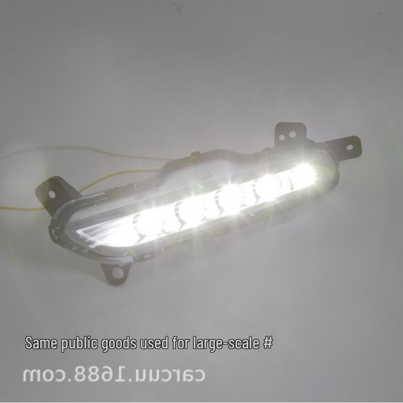 

Світлодіодні смуги денних ходових вогнів для Tucson, сумісні з моделями Hyundai 2015-2018 років для модифікації протитуманних фар.