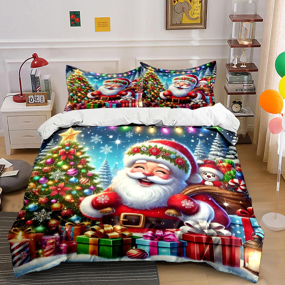"Whimsical festive wonderland delight" Bedding sets Duvet covers Pillowcases(1* Duvet Cover 2* Pillowcases without duvet insert)