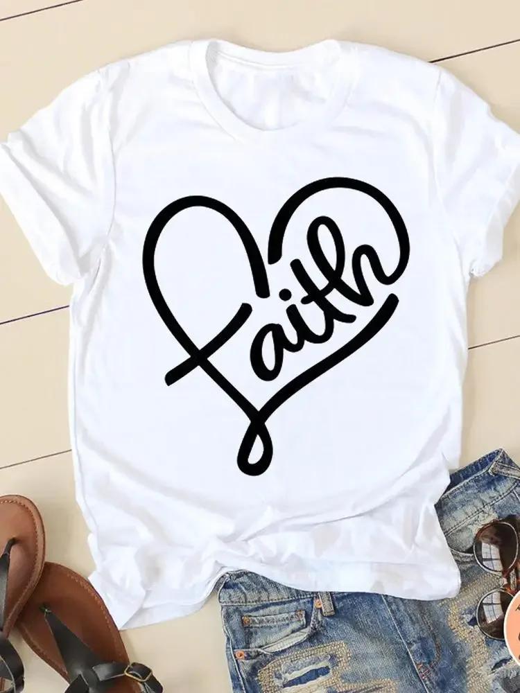 Clothing Summer Letter Printing 2022 Short Sleeve Ladies Casual WoFashion Graphic Tee T-shirts Female T Shirt Clothes