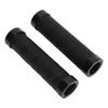 2 Stück Fahrradlenkergriffe Rutschfest PU Lenkerabdeckung Stoßfest Mountainbike Griffe Schwarz