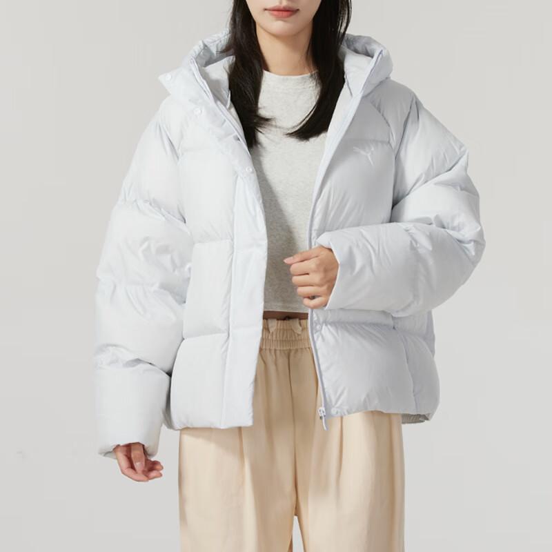New PUMA Women's Essentials Collection Sportstyle Collection FW24 Down Jacket Unisex Blue Gray 684079-42