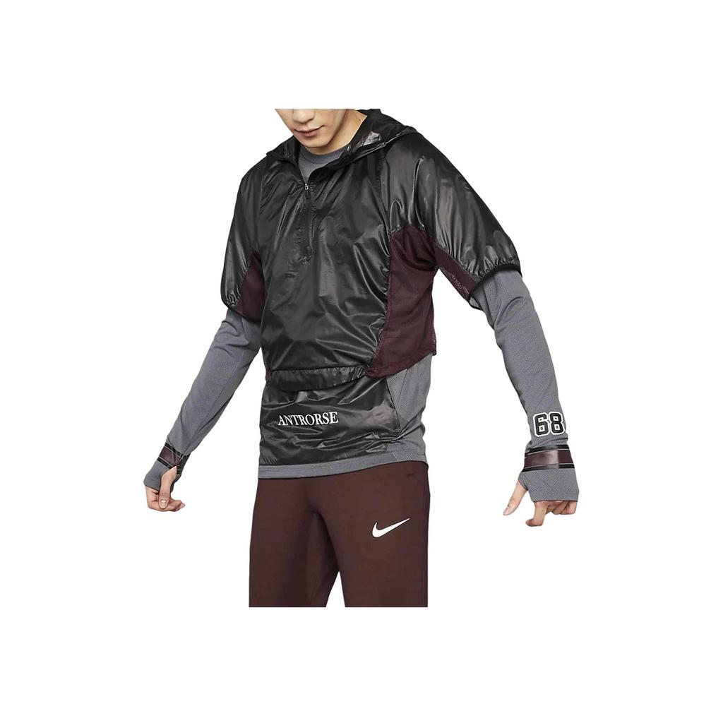 Nike Sudadera Transpirable con Estampado de Logo para Hombre Negro BQ3249-086