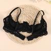 Sexy Lingerie Sets Black Lace Crotchless Bra G-String Set 5-Piece Erotic Costumes Cutout Bra Open Cup Bra Hollow Out Underwear