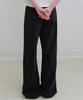 ANDNEEDS Den Wide Cotton Pants (Black)