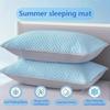 Ice Fiber Pillowcase | Quick-drying, Breathable, Cool Feel - Perfect for Hot Sleepers, Compatible with Standard Pillows - Ideal for Summer