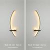 Modern LED Wall Lamp Minimalist Stripe Wall Sconce Black Gold Decorative For Bedroom Bedside Study Home Indoor Lighting Lusters