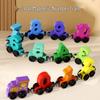 Magnetic Digital Train Toy for Children's Hand-Eye Coordination and Early Education Development