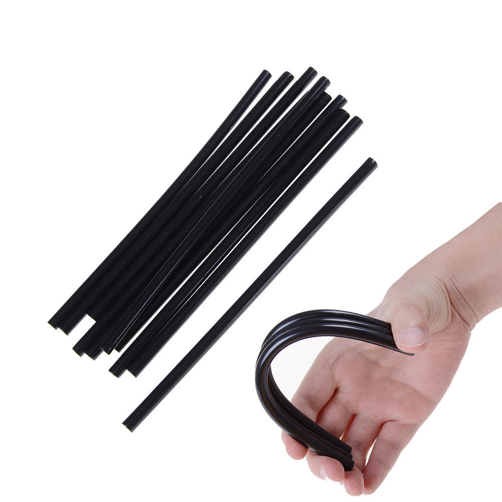 10 Stück 7*190Mm Schwarze Schmelzklebestifte Für Klebepistole Autoreparaturwerkzeuge