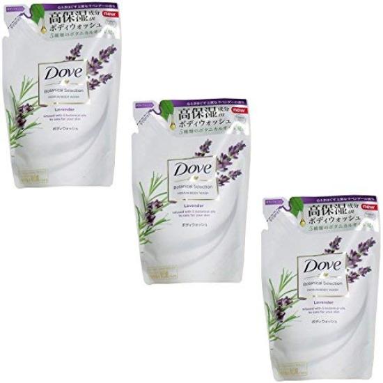 

Dove Body Wash Botanical Selection Lavender Refill 360g [x3]
