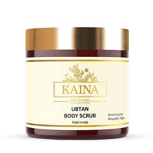 Kaina Skincare Убтан Скраб для Тела 100 г | осветляет темные пятна