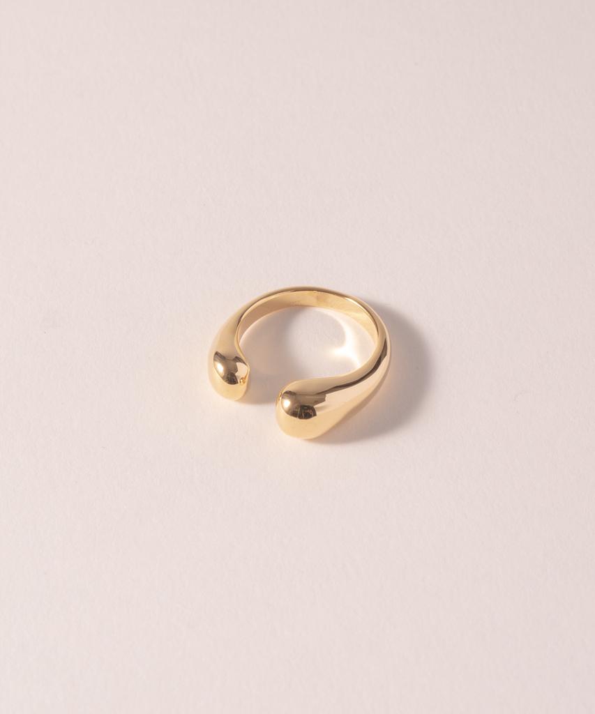 Novice Tokyo Volume Hug Ring / Gold