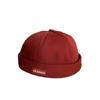 New Retro Protective Melon Hat Men's and Women's Trendy Brand Hip-hop Yuppie Hat Men's Cut Head Without Brim