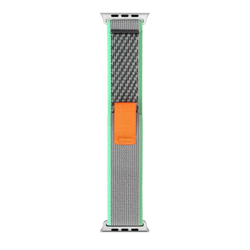 Kompatibles Nylon Trail Loop Armband für Apple iWatch Serie 10/9/Ultra 2