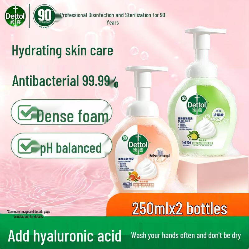 Dettol Пенообразное антибактериальное мыло для рук